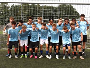 Drengefoldboldholdet til Skolepokalen 2024